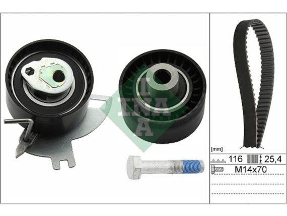 530069110_001.JPG Timing Belt Set 530069110 OE 1610278280