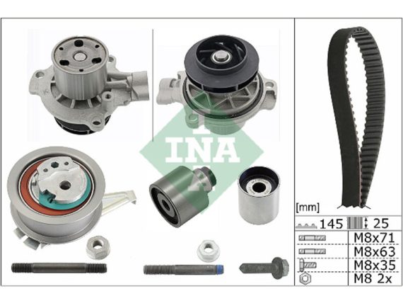 530069931_001.JPG Timing Belt Set with Water Pump 530069931 OE 04L198119D