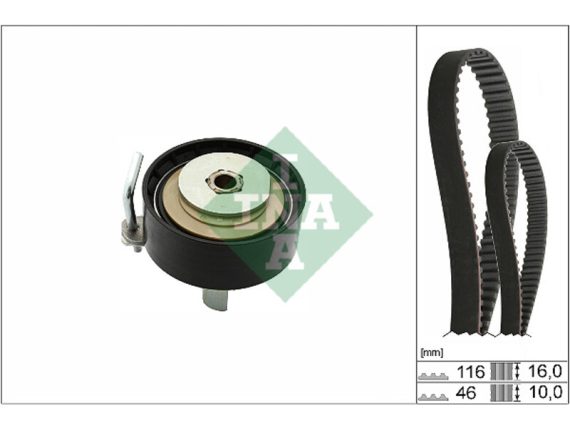 530070010_001.JPG Timing Belt Set 530070010 OE