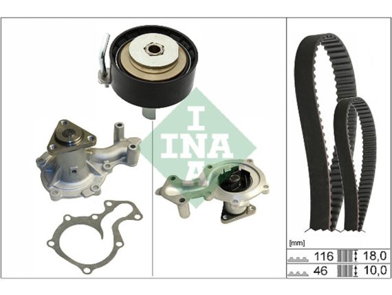 530070130_001.JPG Timing Belt Set with Water Pump 530070130 OE 2210965