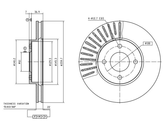 69-1108_001.JPG Brake disc 69-1108 OE 40206-1HA0A