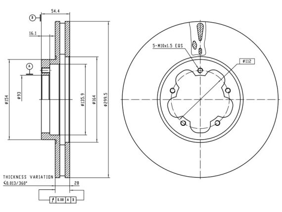 69-1181_001.JPG Brake disc 69-1181 OE 1371393