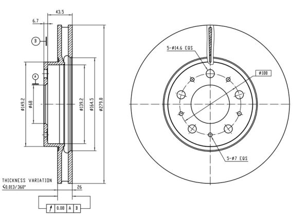 69-1239_001.JPG Brake disc 69-1239 OE 271788