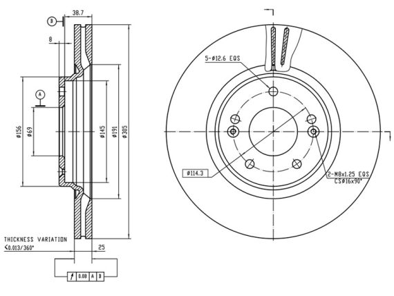69-2088_001.JPG Brake disc, coated 69-2088 OE 51712-C1000