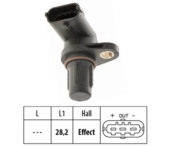 Sadales vārpstas pozīcijas sensors 07V907271A — 7737-94058