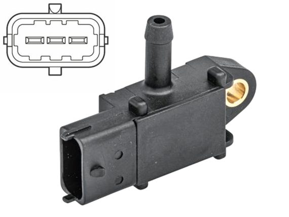 7742-96477_001.JPG Exhaust gas pressure sensor 7742-96477 OE 055566186