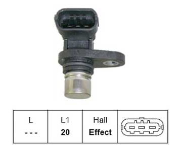 Sadales vārpstas pozīcijas sensors Opel 90505794 — 7742-9757