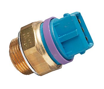 Dzesēšanas ventilatora termoslēdzis, M22x1,5, 3 kontakti, 87-92°C — 7901-94295