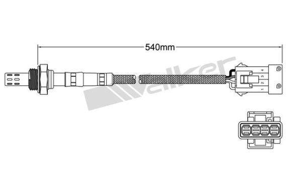 HAPNIKUANDUR WALKER 8250-24178 OE 16288Z