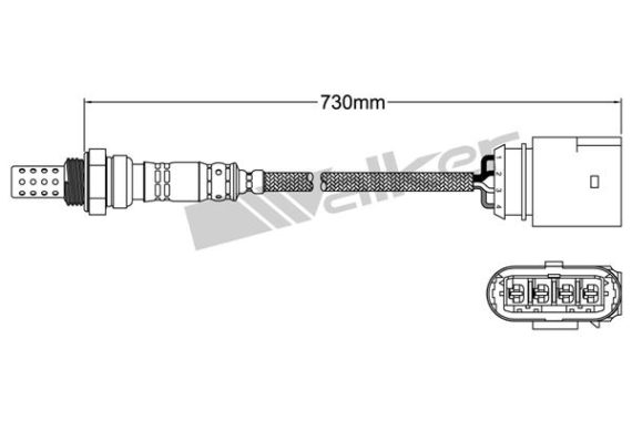 Lambdaandur VW ssat 2,0/85kw tagumine 8250-24569 OE 