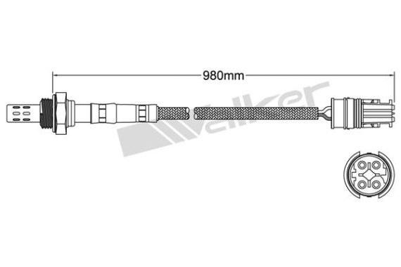 SENSORS WALKER 8250-24589 OE 11781404697