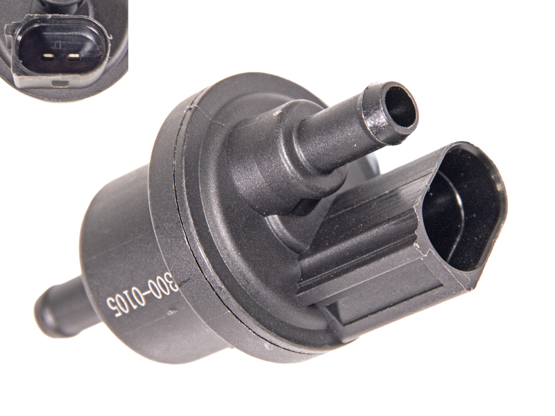 Degvielas tvertnes ventilācijas vārsts VAG 12V, 2 kontakti, kods 8300-0105 8300-0105 OE 6Q0906517