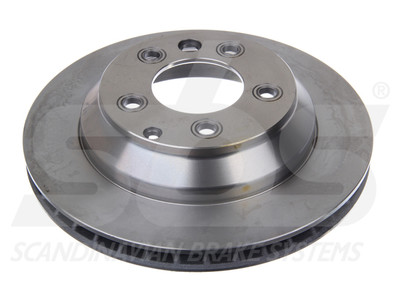 BREMŽU DISKS  SBS, 2 KPL/PKT, AIZM, AUDI, PORSCHE, VW 88-1126 OE 7L6615601D