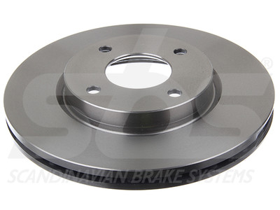 BREMŽU DISKS  SBS, 2 KPL/PKT, PRIEKŠĀ , NISSAN 88-1127 OE 40206-EM10A