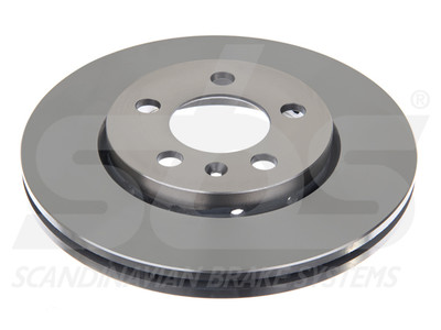 BREMŽU DISKS  SBS, 2 KPL/PKT, PRIEKŠĀ , AUDI, SEAT, SKODA, VW 88-1219 OE 1J0615301