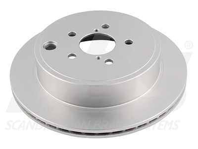 BREMŽU DISKS  SBS, 2 KPL/PKT, AIZM, SUBARU, TOYOTA 88-1627C OE 26700-AJ010