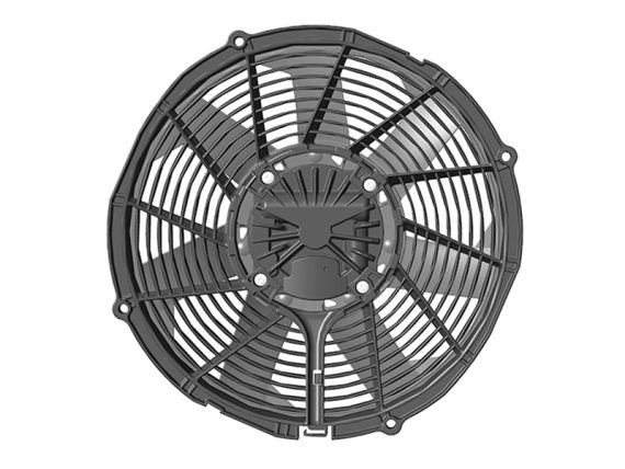 9000-30107087B_001.JPG Dzesēšanas ventilators SPAL 12V 305/331MM iesūcošais (9000-30107087B) 9000-30107087B OE