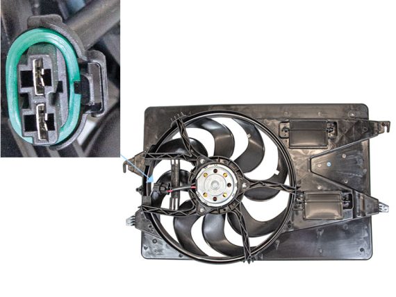 9010-19079_003.JPG RADIATORA VENTILATORS MONDEO 2,0-2,2TDCI, 2,5-3,0 V6 00-0 9010-19079 OE 1331402