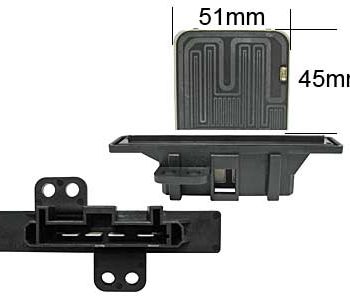 Salona ventilatora rezistors NISSAN PRIMERA, SUNNY 91- 27150-5T000 — 9031-1073