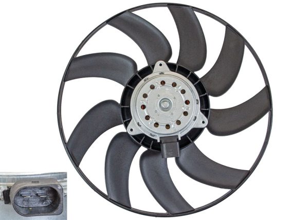 9033-19696_002.JPG Dzesēšanas ventilators AUDI PORSCHE (9033-19696) 9033-19696 OE 8K0959455T