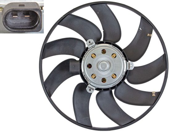 9033-19697_002.JPG Radiatora dzesēšanas ventilators, Audi, 8K0959455A 9033-19697 OE 8K0959455A