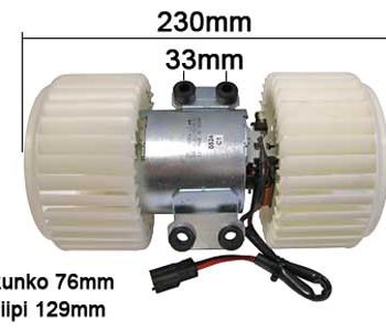 Salona ventilatora motors BMW E39, X5 3,0 64118372183 — 9034-1664