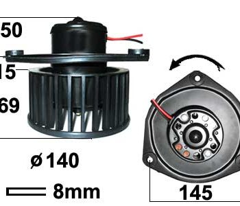 Salona ventilatora motors VOLVO, CAMARO u.c. — 9038-0976