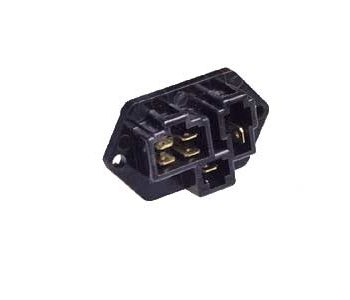 Salona ventilatora rezistors MAZDA 323 4+1+1 spailes — 9040-1064