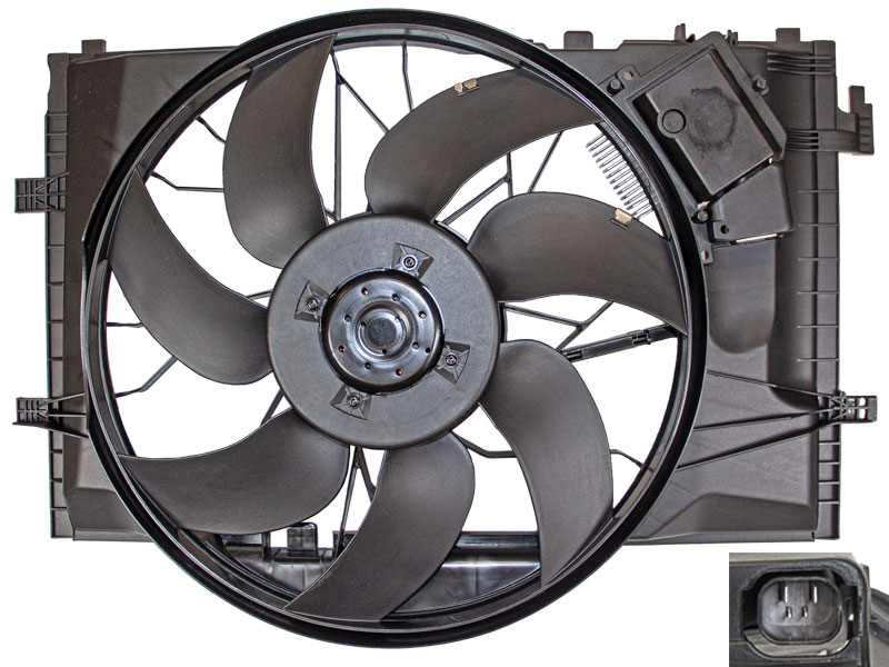 VAPAATUULETIN MB W203/C203 9041-19646 OE A2035000293