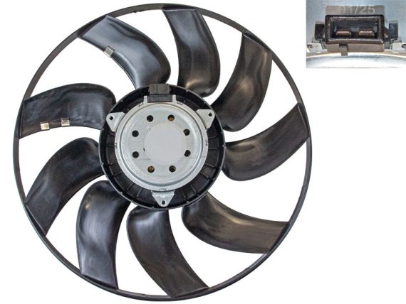 9042-19666_002.JPG Radiatora dzesēšanas ventilators, 380 mm, Opel Vectra C, 1341362 9042-19666 OE 1341362