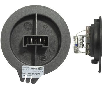 Salona ventilatora rezistors Peugeot 206, 306, Citroen Xantia 95668115 — 9043-1173