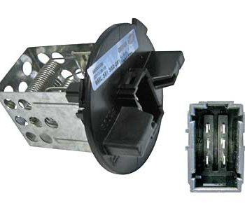 Salona ventilatora rezistors Citroen C4, Peugeot 307 6445.XE — 9043-1796