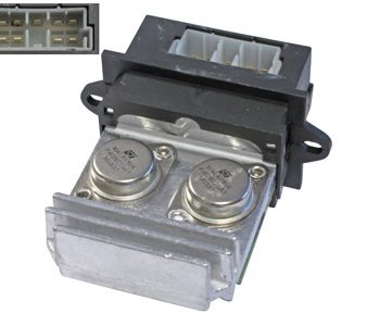 Salona ventilatora rezistors Renault Master 97-03 7701033535 — 9044-19152