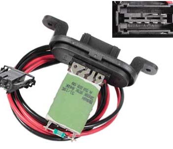 Salona ventilatora rezistors Renault Kangoo 08- 7701068978 — 9044-19483