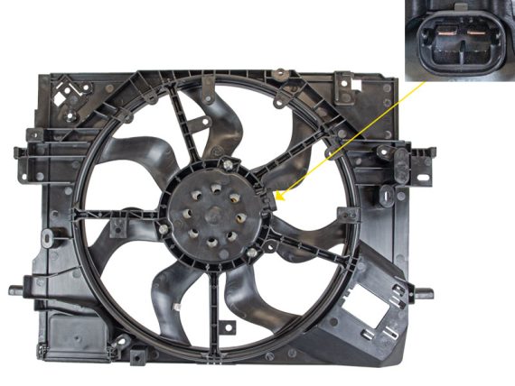 9044-19659_003.JPG Radiatora dzesēšanas ventilators, Renault Clio V, 214810411R 9044-19659 OE 214810411R