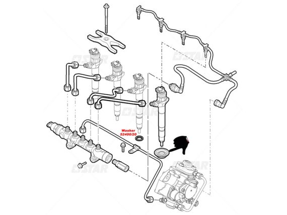 90516_003.JPG Sprauslas blīve DENSO/FORD 90516 OE