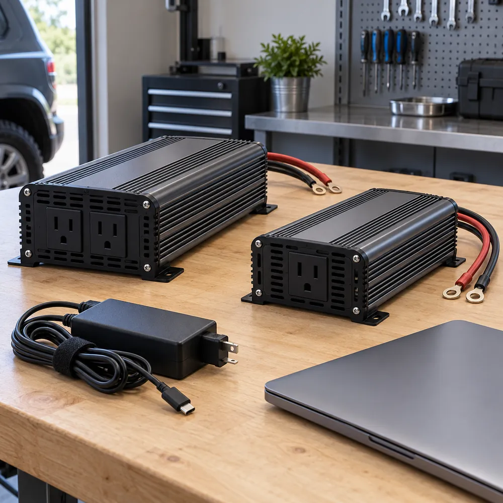 Kā izvēlēties invertoru automobilim vai kemperim?