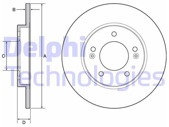 BG4949C_001.JPG Brake disc, coated, high carbon BG4949C OE 58411G4300