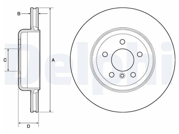 BG9130C_001.JPG Brake disc, coated, high carbon BG9130C OE 34206894381