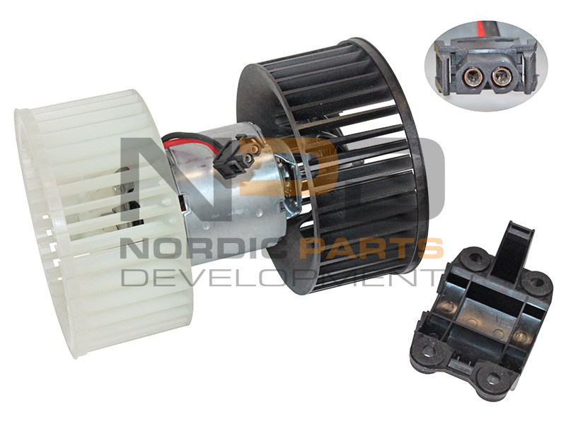 Salona ventilatora motors BMW E46, X3 ar kondicionieri BM63-1836 OE 64113453729