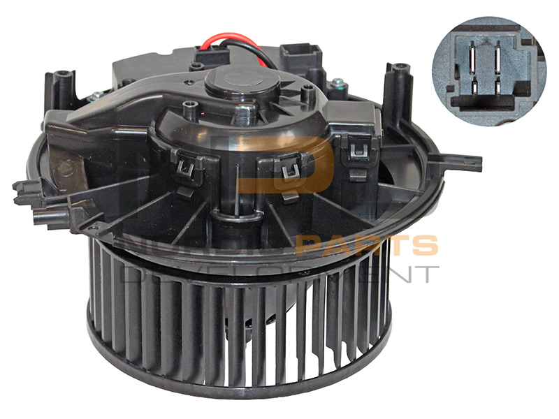 Fan motor with resistor BM63-19563 OE 3Q1819021A