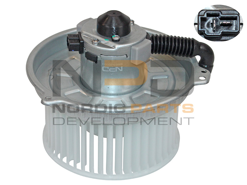 Salona ventilatora motors 24V Komatsu 148x66 mm BM63-20003 OE 116340-7030