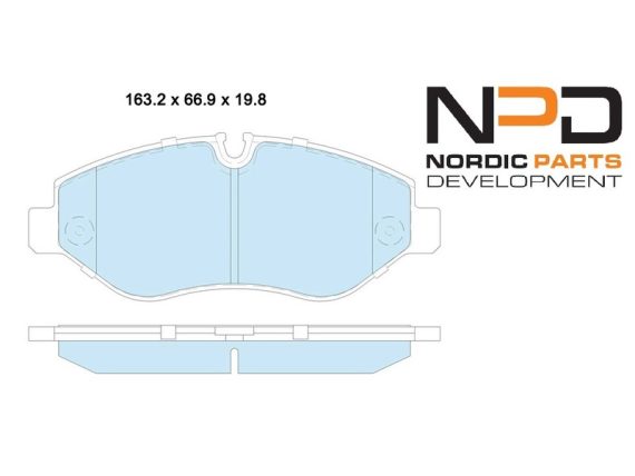BP10-1025_001.JPG Brake Pad Set, front BP10-1025 OE 0044206720