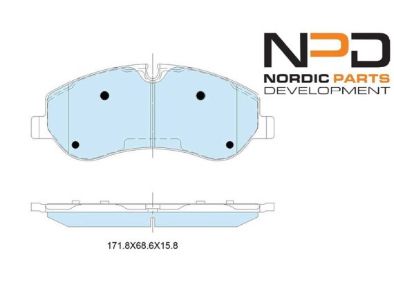 BP10-1028_001.JPG Brake Pad Set BP10-1028 OE 1763915