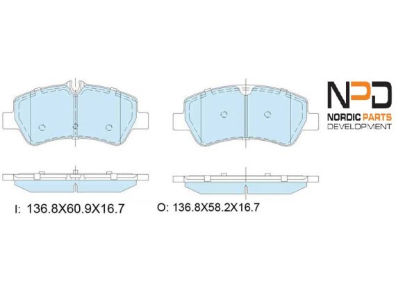 BP10-1065_001.JPG Brake Pad Set BP10-1065 OE 1763916