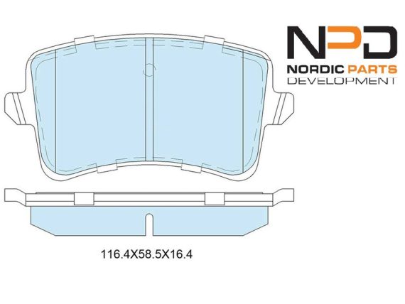 BP10-1076_001.JPG Brake Pad Set BP10-1076 OE 8K0698451