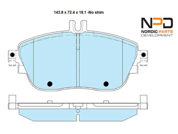 BP10-1114_001.JPG Brake Pad Set BP10-1114 OE 0004203002