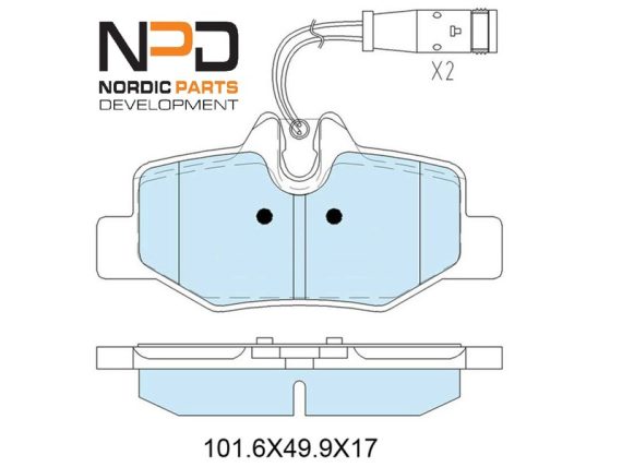 BP10-1124_001.JPG Brake Pad Set BP10-1124 OE 0004216210