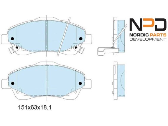 BP10-1137_001.JPG Brake Pad Set, front BP10-1137 OE 04465-05130