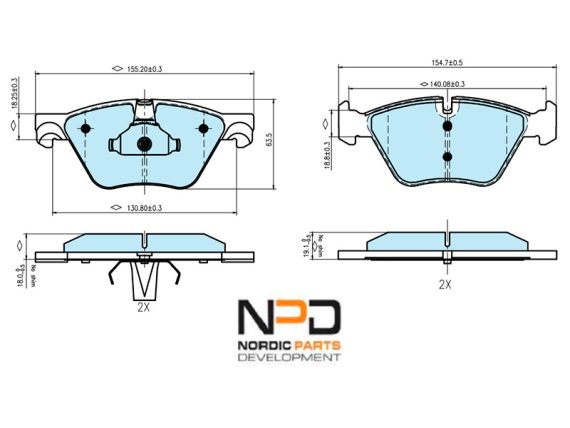 BP10-1138_001.JPG Brake Pad Set BP10-1138 OE 34112288875
